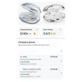 V - SWAROVSKI CRYSTAL OYSTER W/ PEARL FIGURINE