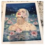 V - 1 PIECE UNFRAMED ARTWORK 13X15" (B141)