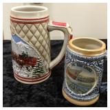 V - LOT OF 2 COLLECTIBLE STEINS (N95)