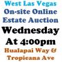 WELCOME TO OUR WED. @6pm ONLINE PUBLIC AUCTION