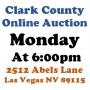 WELCOME TO OUR MON. @6pm ONLINE PUBLIC AUCTION