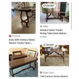 P - ITALIAN BAROQUE-STYLE TABLE (A128)