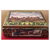 P - VINTAGE E. OTTO SCHMIDT TIN BOX (A48)