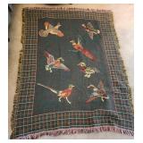 P - GOODWIN WEAVERS 100% COTTON THROW BLANKET (M18