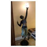 P - ART DECO FLOOR LAMP