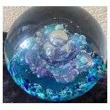 P - LTD ED ART GLASS PAPERWEIGHT (B34)
