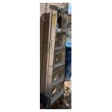 P - HUSKY ALUMINUM FOLDING LADDER