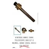 P - BRASS TELESCOPE W/ TRIPOD (R12)