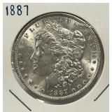 S - 1887 MORGAN SILVER DOLLAR (13)