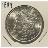 S - 1889 MORGAN SILVER DOLLAR (18)