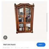 P - CURIO DISPLAY CABINET (NO CONTENTS) (B1)
