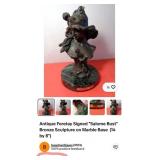 P - BRONZE SALOME BUST 13.5"T (A80)