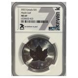 S - 2022 CANADA MS69 5 DOLLARS COIN (3)