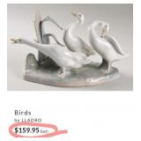 P - PORCELAIN FIGURINE OF GEESE (B80)