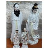 303 - 4 CHINESE PORCELAIN FIGURINES (D63)