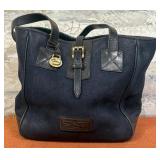 303 - BLACK DOONEY AND BOURKE TOTE