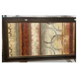 303 - FRAMED ABSTRACT ART