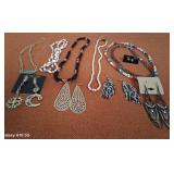 303 - COLORFUL COSTUME JEWELRY AND EARRINGS
