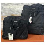 303 - PAIR BLACK MAXX GEAR TRAVEL BAGS