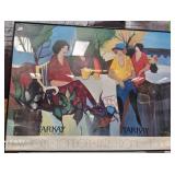 303 - TARKAY COLORFUL WOMEN PRINT POSTER