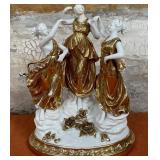 303 - ANTIQUE CAPODIMONTE PORCELAIN STATUETTE