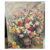 303 - FLORAL STILL LIFE ART 36X48" (P55)