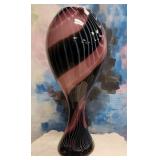 303 - MAKORA  ART GLASS VASE 24"T (E15)