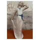 303 - REX VALENCIA PORCELAIN LADY FIGURINE W DRESS