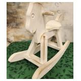 311 - WOODEN ROCKING HORSE (J91)