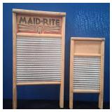 11 - LOT OF 2 VINTAGE WASHBOARDS (T20)