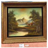 315 - FRAMED ART 31X27" (F7)