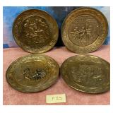 311 - 4 PIECES WALL DECOR (F25)