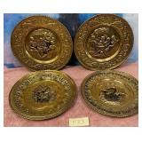 311 - 4 PIECES WALL DECOR (F23)