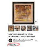 320 - FRAMED ARTWORK 50X45