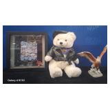 11 - ABORIGINAL ARTWORK, HARD ROCK BEAR, EAGLE