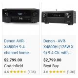11 - DENON AVR-X4300H 9.2 CHANNEL A/V RECEIVER (T5