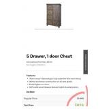 11 - RUSTIC STYLE ARMOIRE