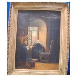 11 - H. HEINRICH "GAZE INTO THE WORLD" ART FRAMED