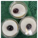 311 - LOT OF GARNET GEMSTONES (J121)