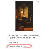 11 - H. HEINRICH "GAZE INTO THE WORLD" ART FRAMED