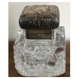 M - VINTAGE INKWELL (TIFFANY PARTS) (E52)