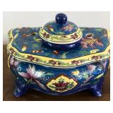 M - C1910 EMAUX DE LOUVIERE INKWELL (BELGIUM)