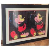 72 - ANDY WARHOL "DOUBLE MICKEY MOUSE 1981" W/COA