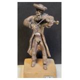 11 - BAN ZION ISRAEL STERLING SILVER FIGURE 6"T
