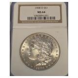 1904 O MS64 - MORGAN SILVER DOLLAR (5)
