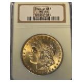 1884 O MS64 - MORGAN SILVER DOLLAR (6)