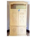 M - ENTERTAINMENT ARMOIRE W/ TV, PLAYER & REMOTE