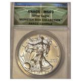 2016 S MS69 - SILVER EAGLE DOLLAR (2)