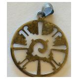 Q - VINTAGE HANDCRAFTED PENDANT (J2)