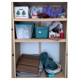 Q - HOLIDAY DECORATIONS, CUSHIONS, DOG TREAT JAR